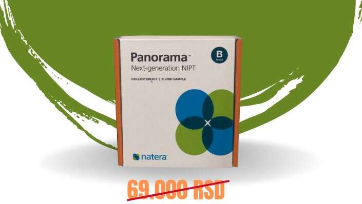 PANORAMA 2 SREDNJI PAKET – Osnovni paket + DeGeorge sindrom