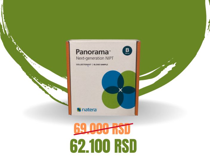 PANORAMA 2 SREDNJI PAKET – Osnovni paket + DeGeorge sindrom